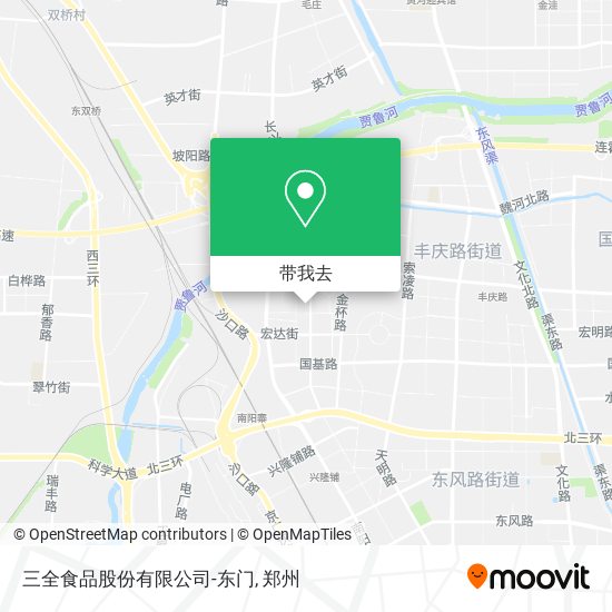 三全食品股份有限公司-东门地图