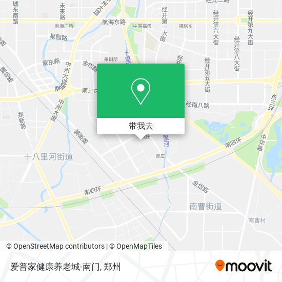 爱普家健康养老城-南门地图
