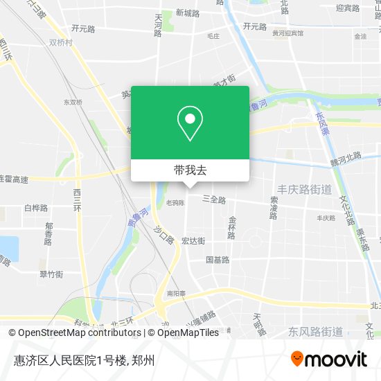 惠济区人民医院1号楼地图