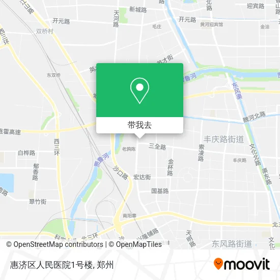 惠济区人民医院1号楼地图