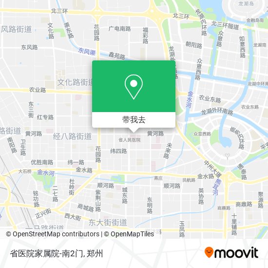 省医院家属院-南2门地图