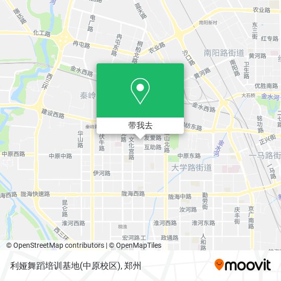 利娅舞蹈培训基地(中原校区)地图