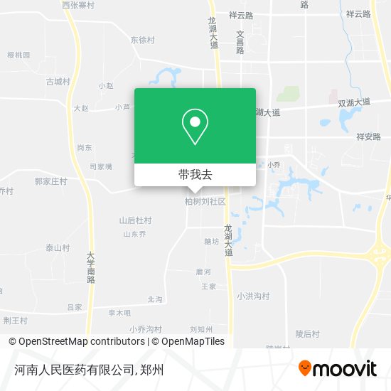 河南人民医药有限公司地图