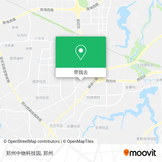 郑州中物科技园地图
