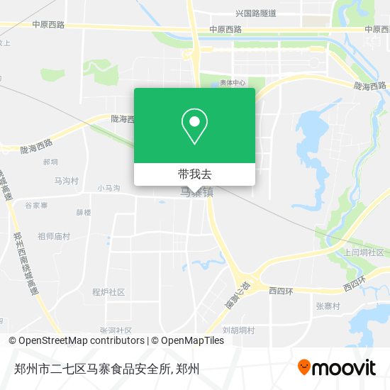 郑州市二七区马寨食品安全所地图