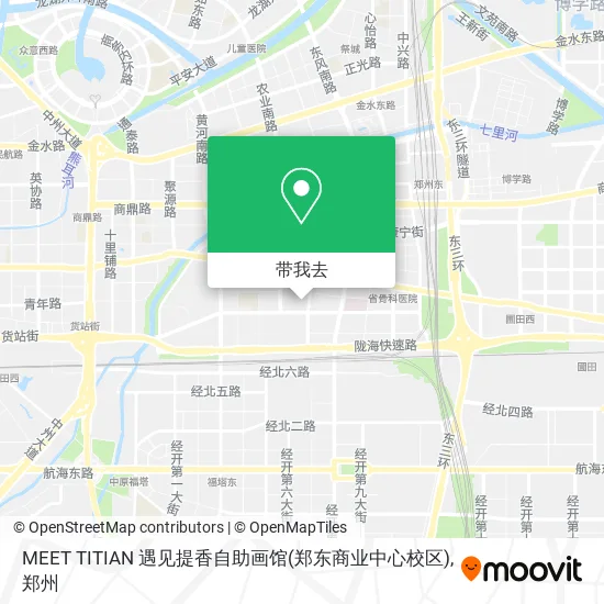 MEET TITIAN 遇见提香自助画馆(郑东商业中心校区)地图