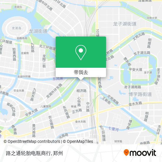 路之通轮胎电瓶商行地图