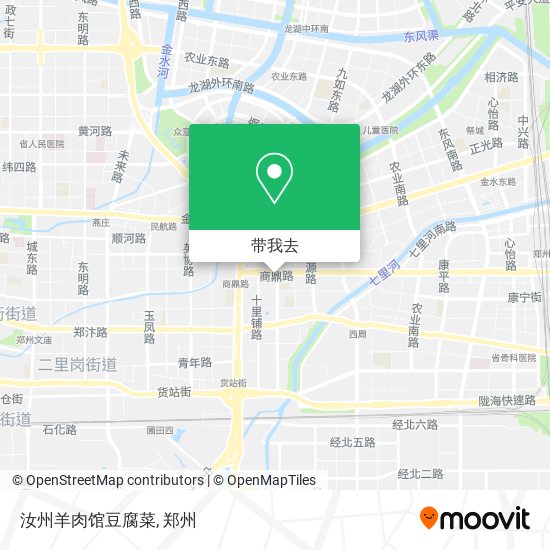 汝州羊肉馆豆腐菜地图