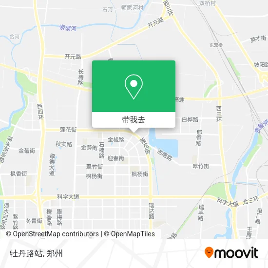 牡丹路站地图