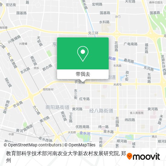 教育部科学技术部河南农业大学新农村发展研究院地图