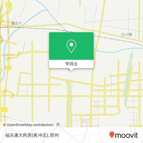 福乐康大药房(蒋冲店)地图