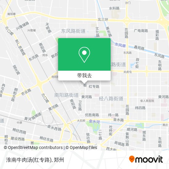 淮南牛肉汤(红专路)地图