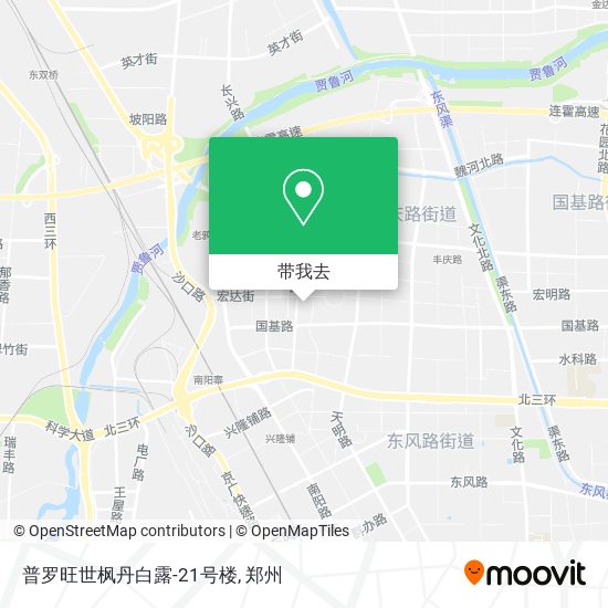 普罗旺世枫丹白露-21号楼地图