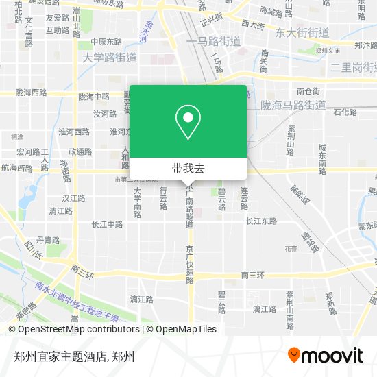 郑州宜家主题酒店地图