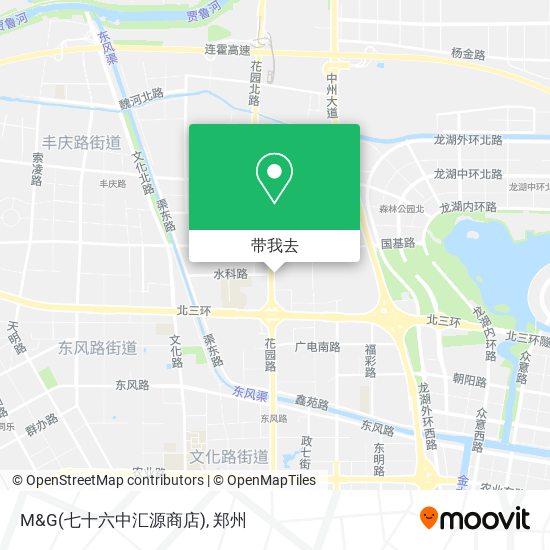 M&G(七十六中汇源商店)地图