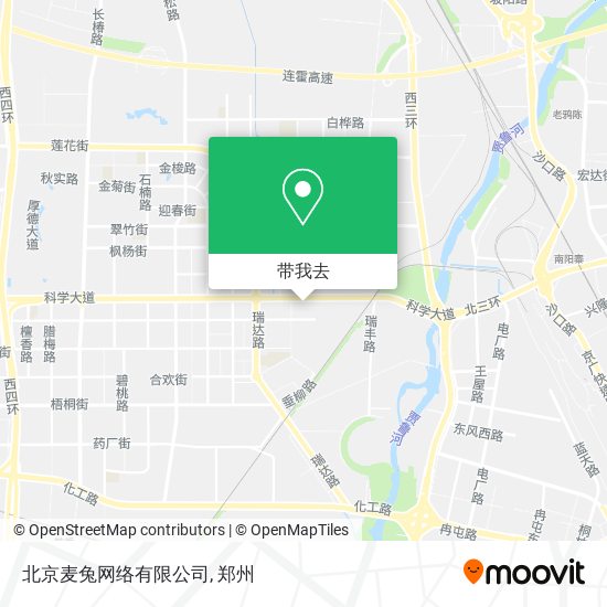 北京麦兔网络有限公司地图