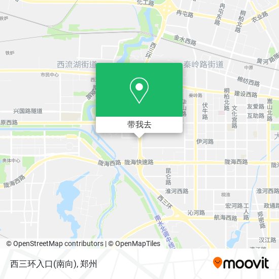 西三环入口(南向)地图