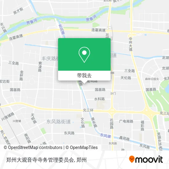 郑州大观音寺寺务管理委员会地图