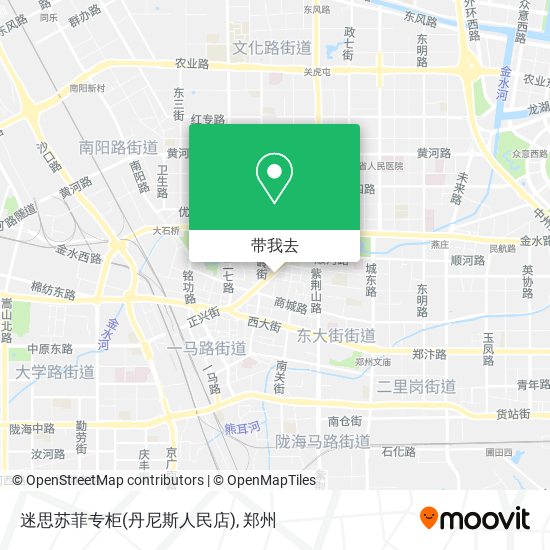 迷思苏菲专柜(丹尼斯人民店)地图