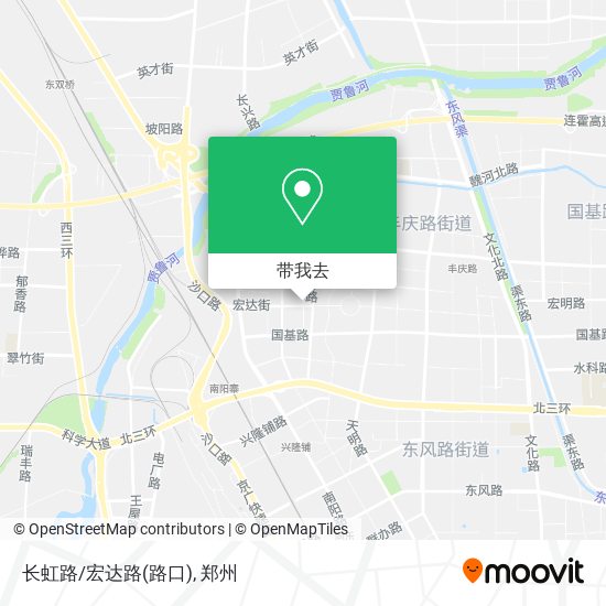 长虹路/宏达路(路口)地图