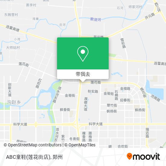 ABC童鞋(莲花街店)地图