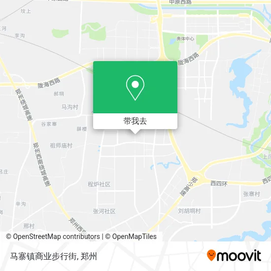 马寨镇商业步行街地图