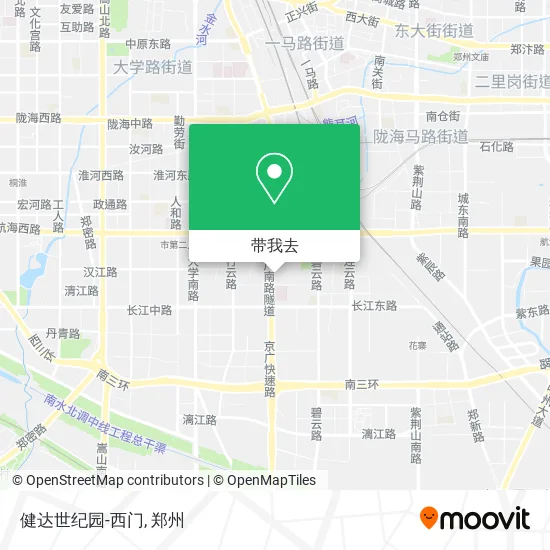 健达世纪园-西门地图