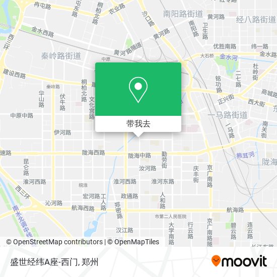 盛世经纬A座-西门地图