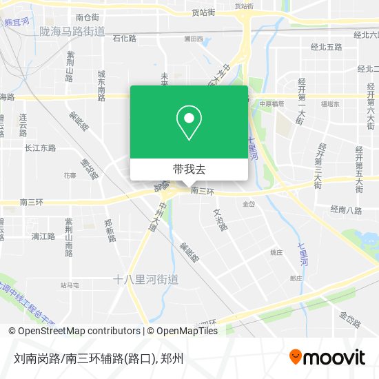 刘南岗路/南三环辅路(路口)地图