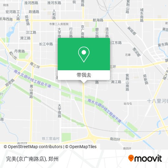 完美(京广南路店)地图