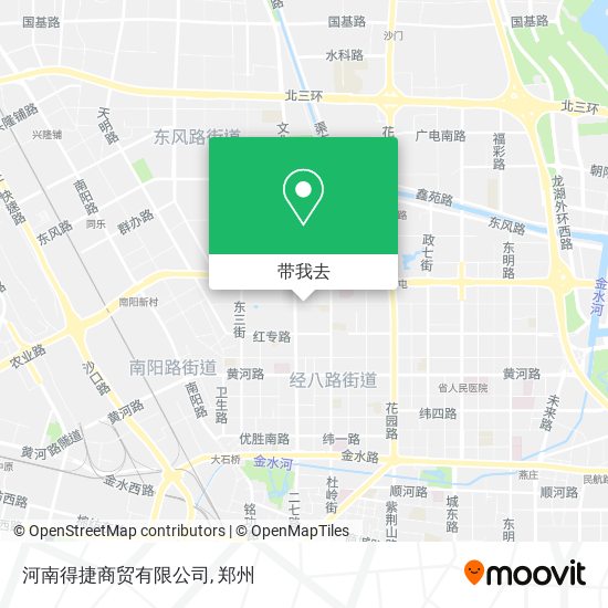 河南得捷商贸有限公司地图