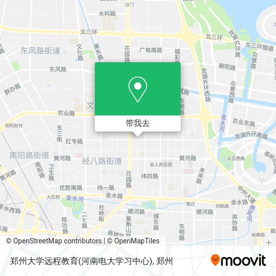 郑州大学远程教育(河南电大学习中心)地图