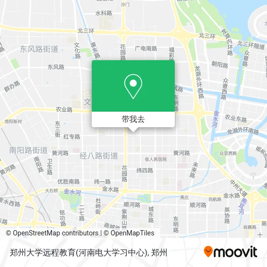 郑州大学远程教育(河南电大学习中心)地图