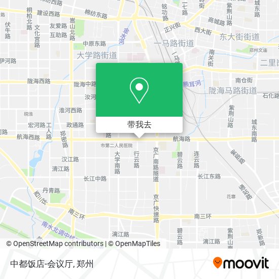 中都饭店-会议厅地图