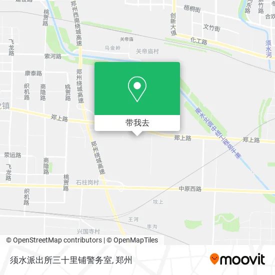 须水派出所三十里铺警务室地图