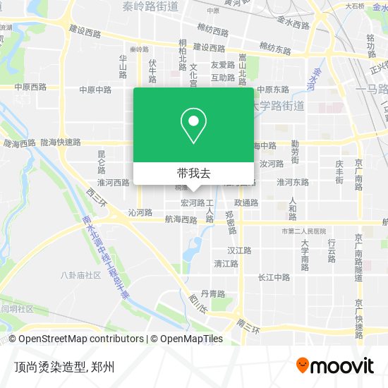 顶尚烫染造型地图
