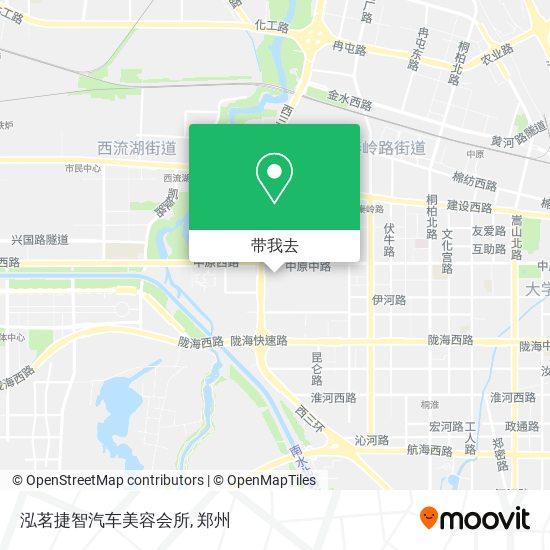 泓茗捷智汽车美容会所地图