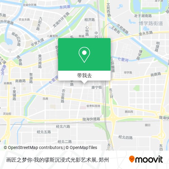 画匠之梦你-我的缪斯沉浸式光影艺术展地图