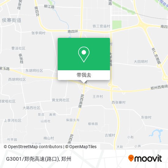 G3001/郑尧高速(路口)地图