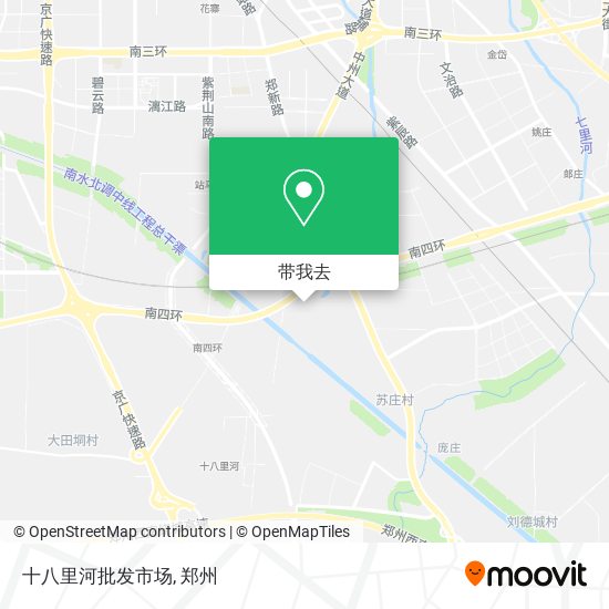 十八里河批发市场地图