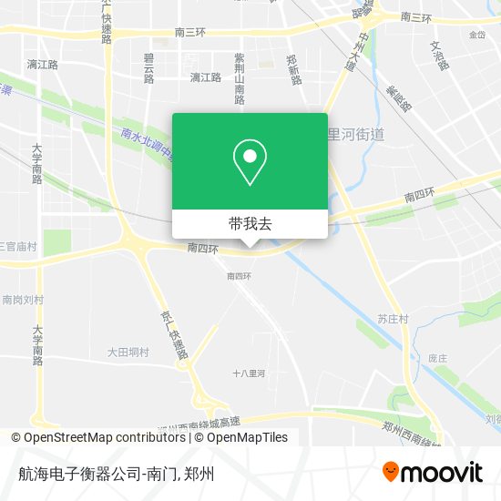 航海电子衡器公司-南门地图