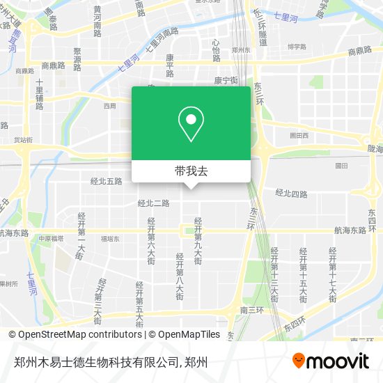郑州木易士德生物科技有限公司地图