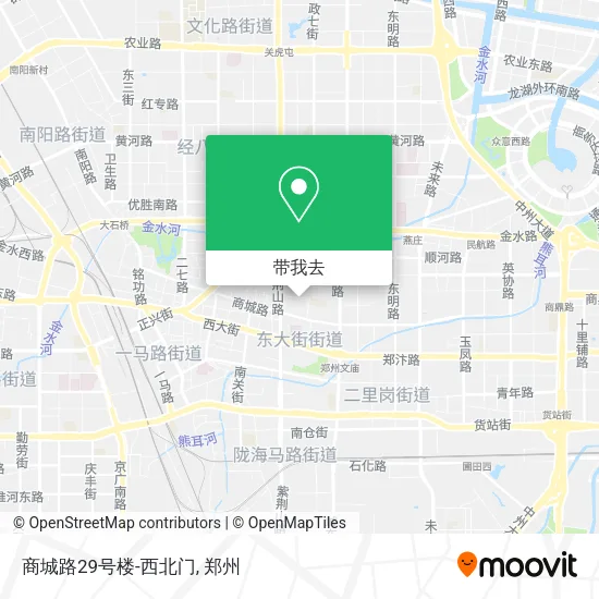 商城路29号楼-西北门地图