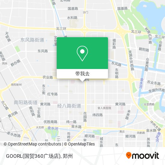 GOORL(国贸360广场店)地图