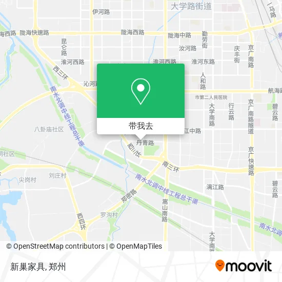 新巢家具地图