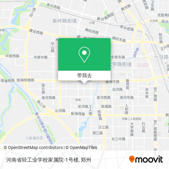河南省轻工业学校家属院-1号楼地图