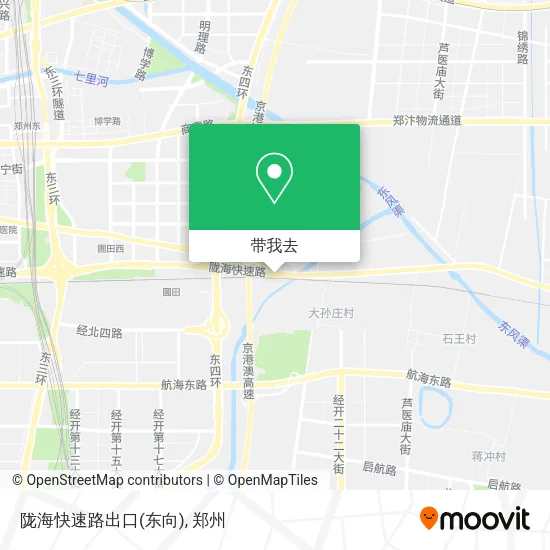 陇海快速路出口(东向)地图