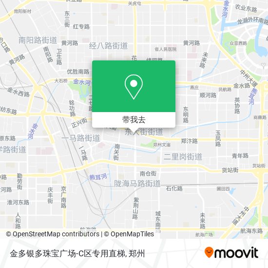金多银多珠宝广场-C区专用直梯地图