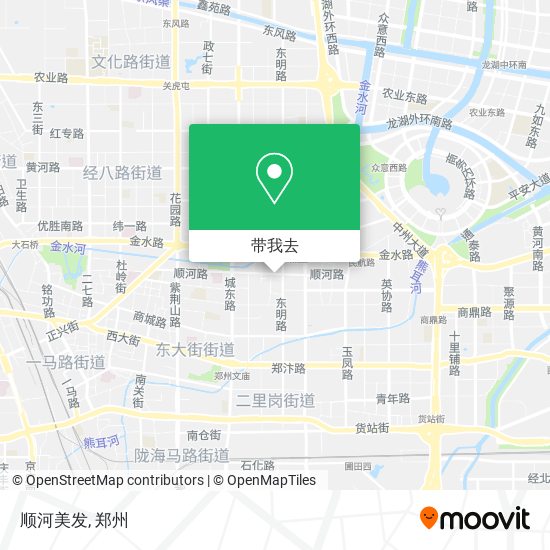 顺河美发地图