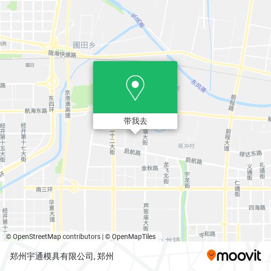 郑州宇通模具有限公司地图